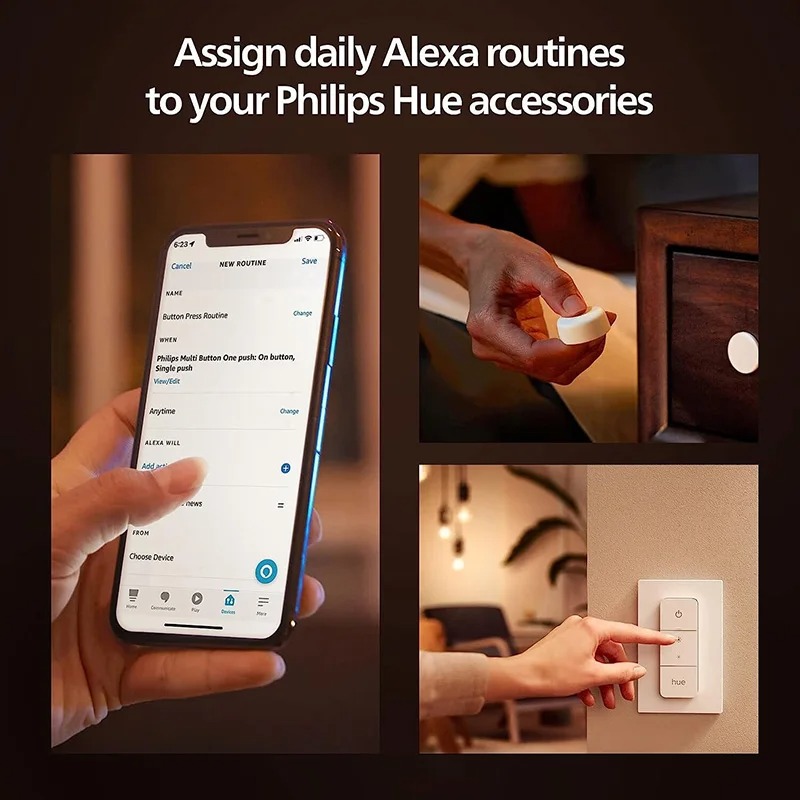 Philips Hue White Smart Dimmer - огляд і ціна Philips Light Hue White
