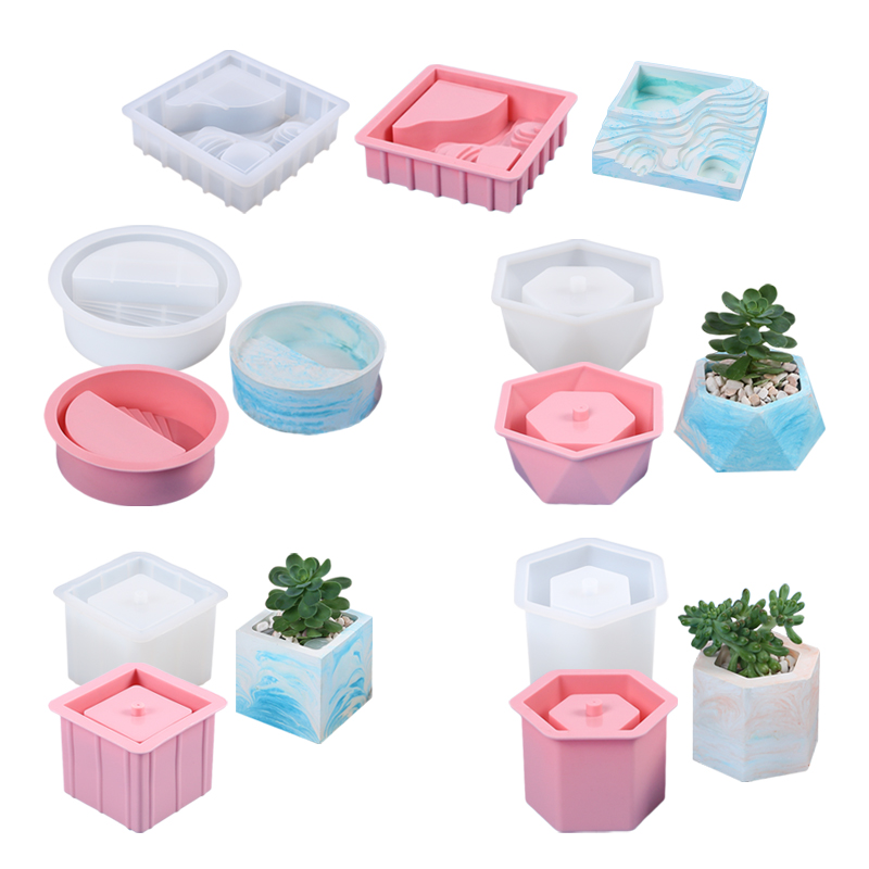 Succulent Flowerpot Silicone M - огляд і ціна Echeveria Succulent