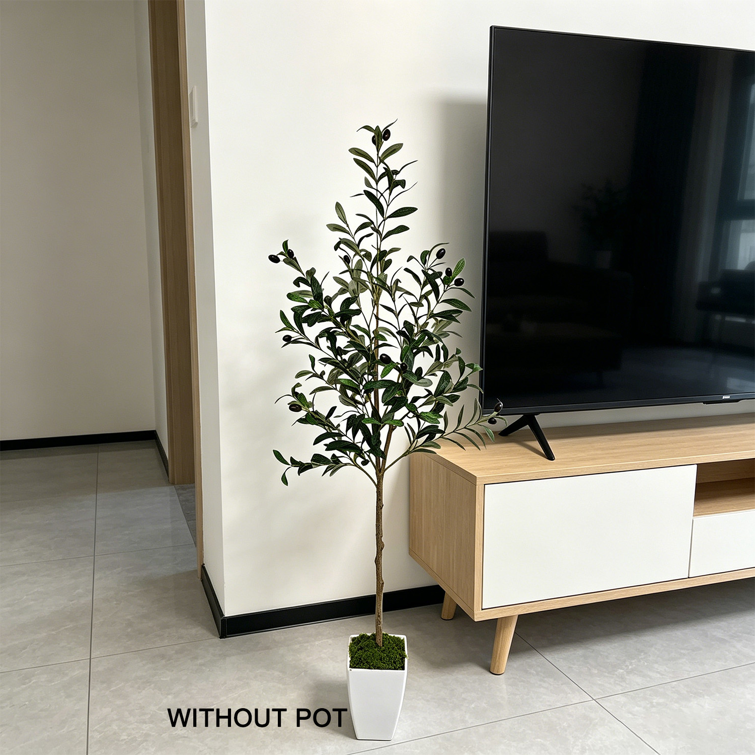 120-180cm Artificial Olive Tre - огляд і ціна Ficus Lyrata Tree
